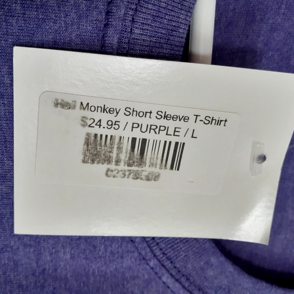 Bad Monkey King of the Beach Hail Hamburger Funny T-Shirt Large - Picture 3 of 9